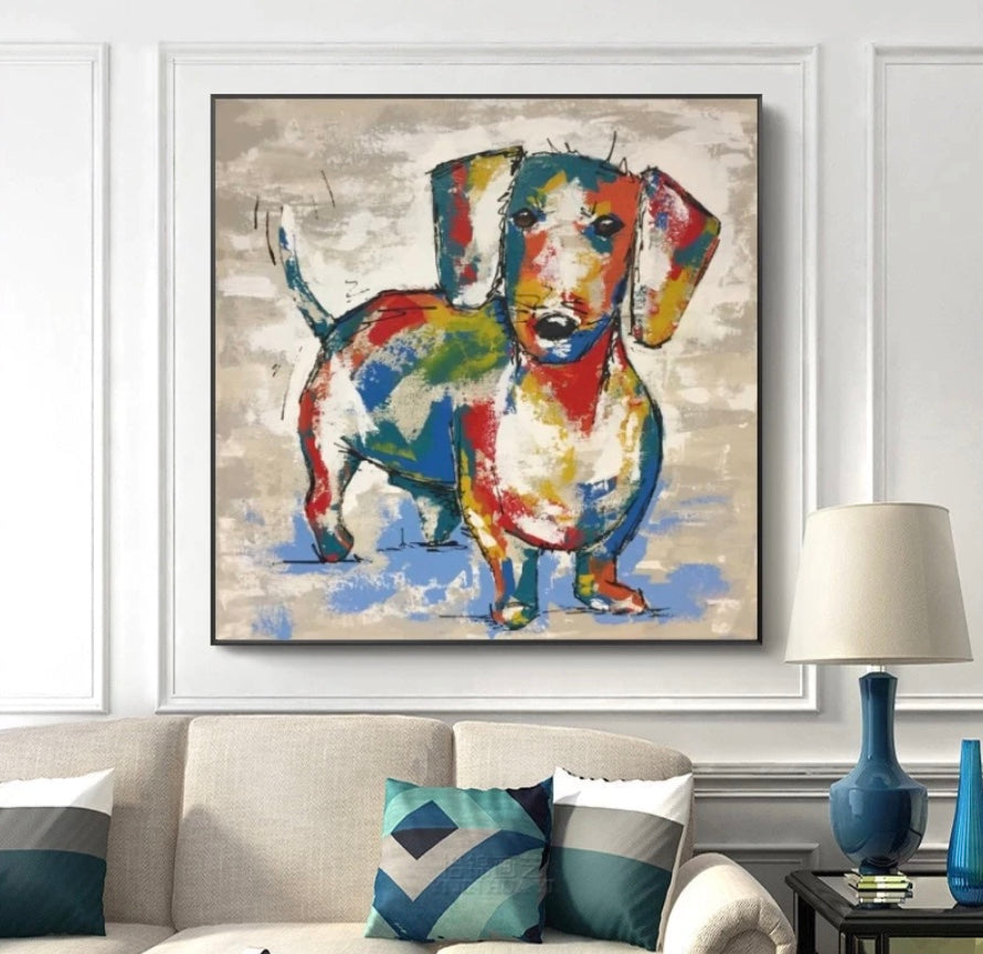 Dachshund top wall decor