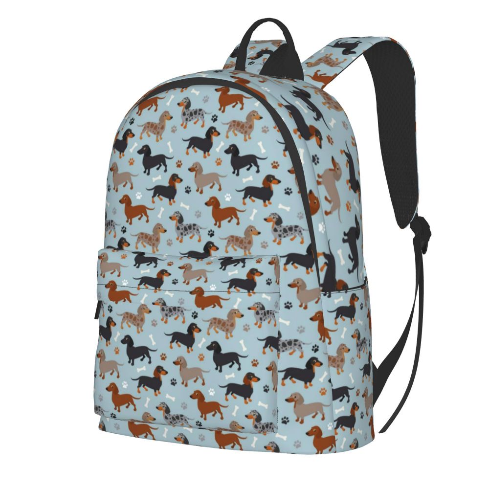 Backpack with dog print best sale