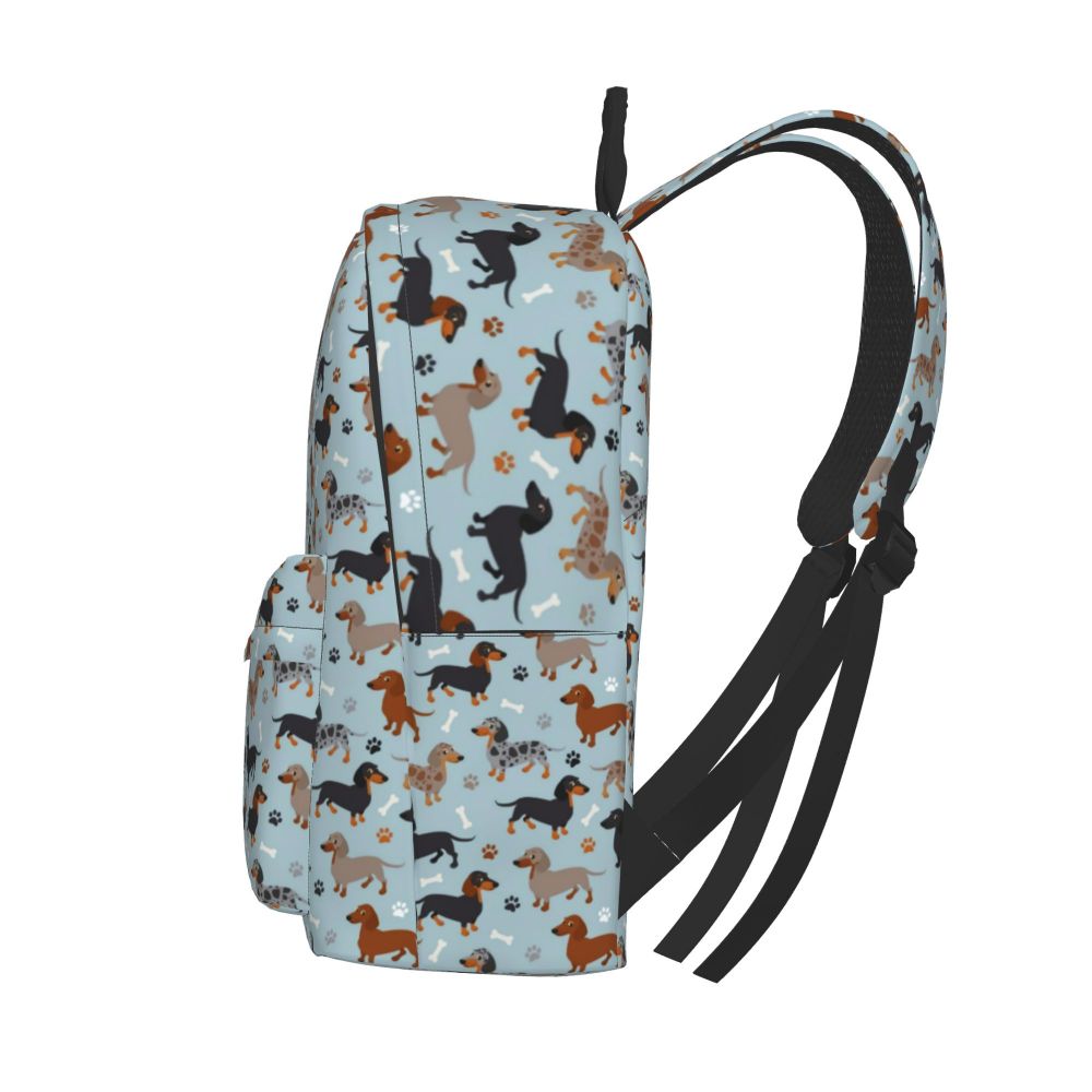 Dog shop print rucksack