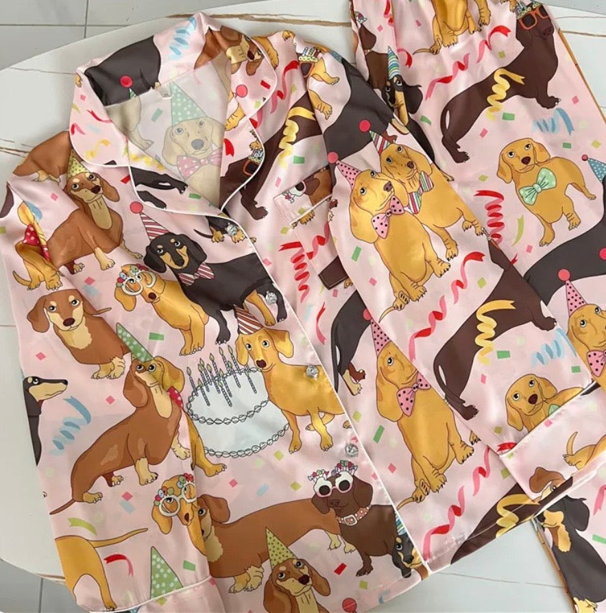 Dachshund discount pj set