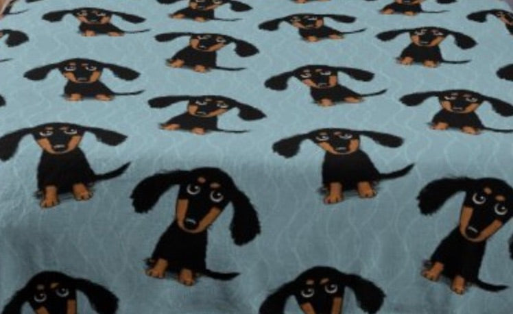 Black and tan online blanket