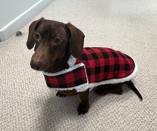 Buffalo Plaid Blanket Coat