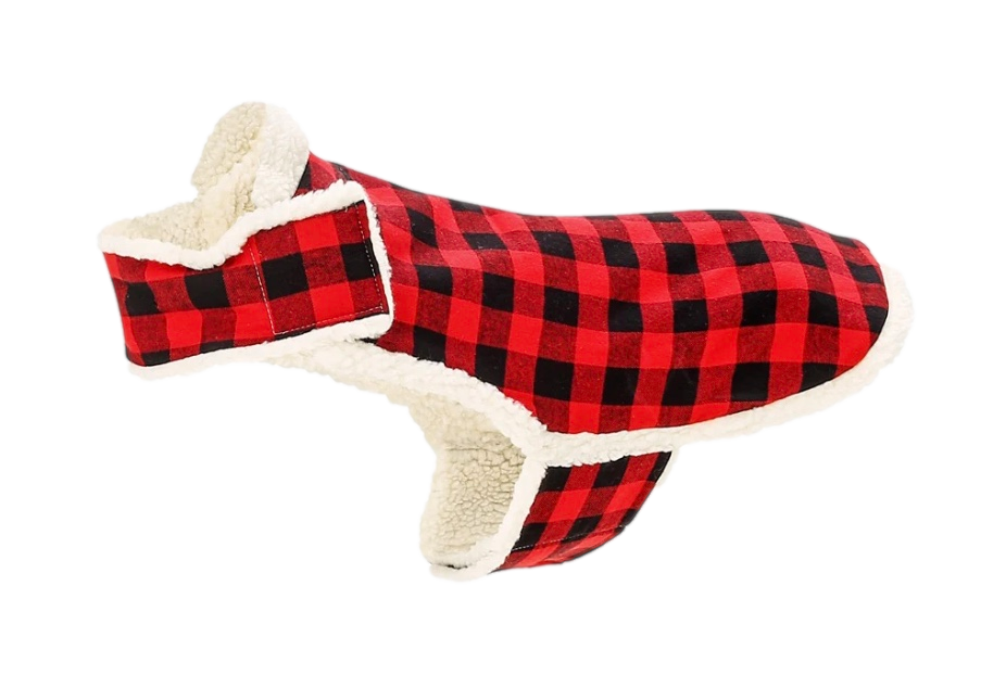 Buffalo Plaid Blanket Coat