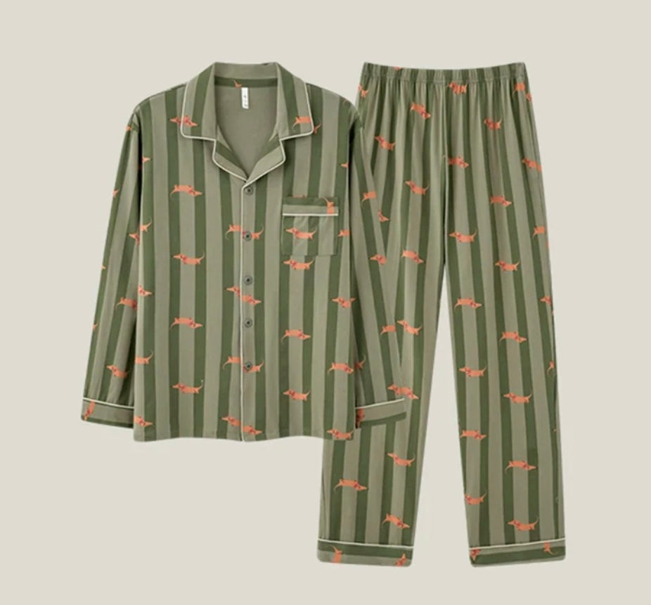 Dachshund pajamas hotsell