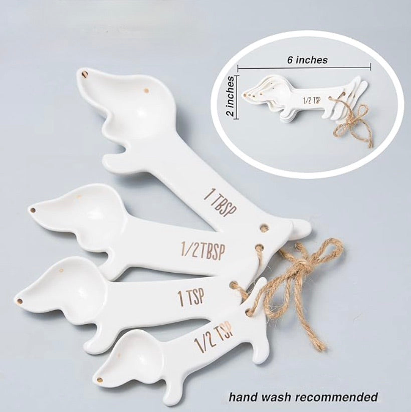 Dachshund Measuring Spoon Set