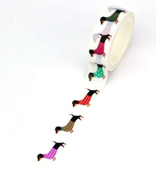 Dachshund Washi Tape