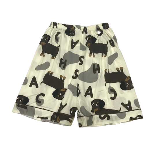 The "Side Eye" Dachshund Sleep Shorts