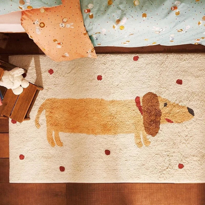 Dachshund Crate Rug