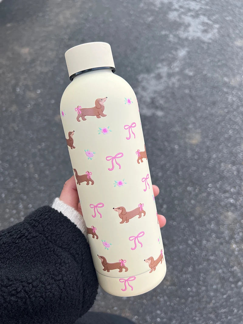 Stainless Dachshund Thermos