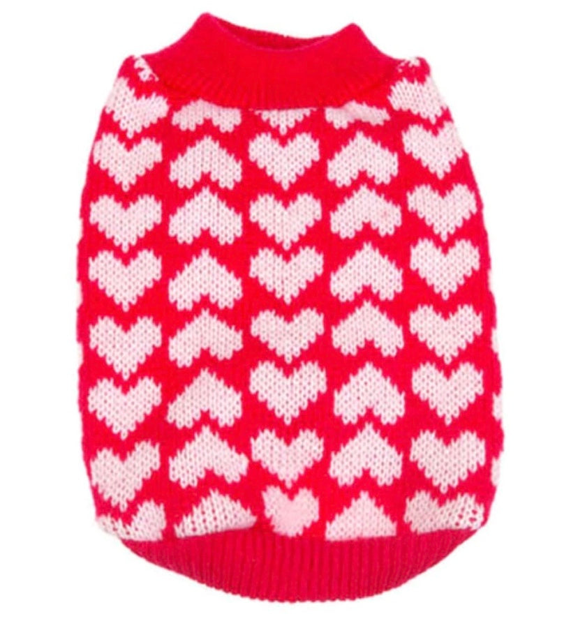 Lots of Hearts Sweater