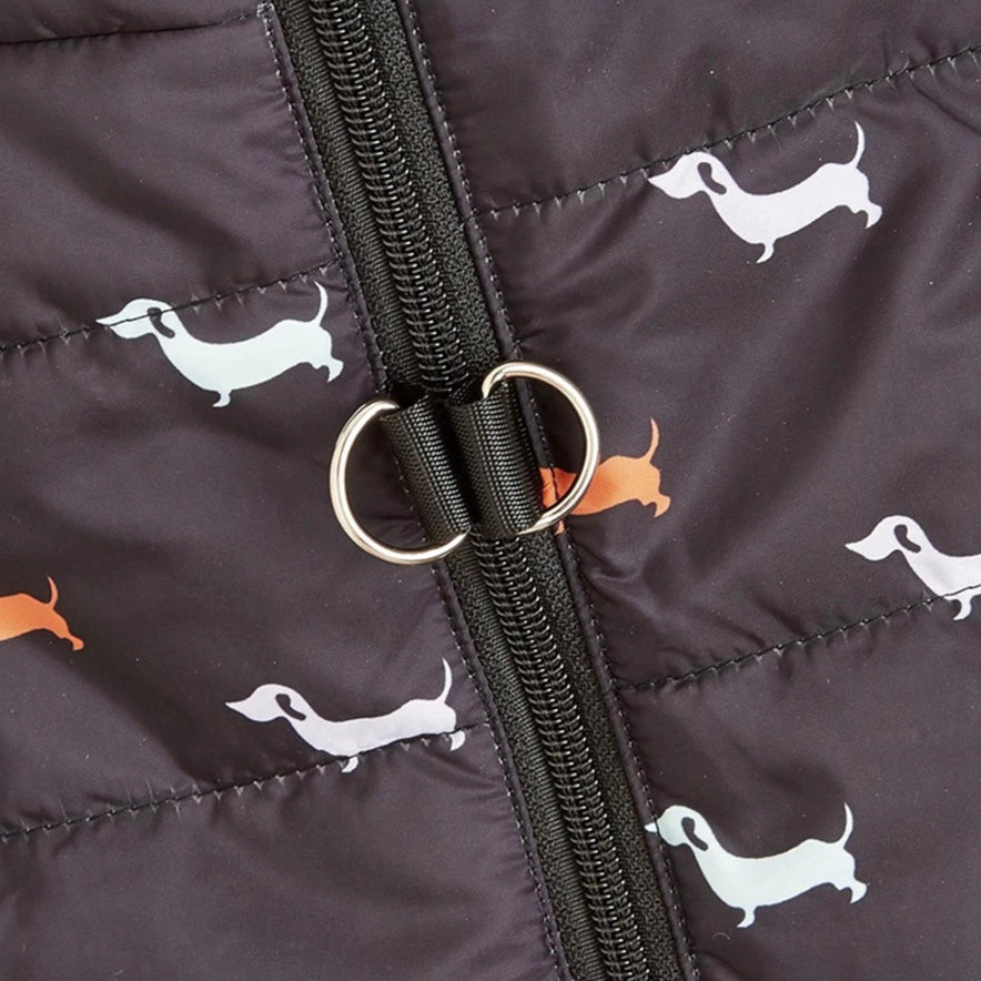 Dachshund Print Harness Jacket