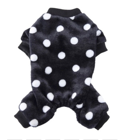 Black Polkadot Jams (Sample Sale)