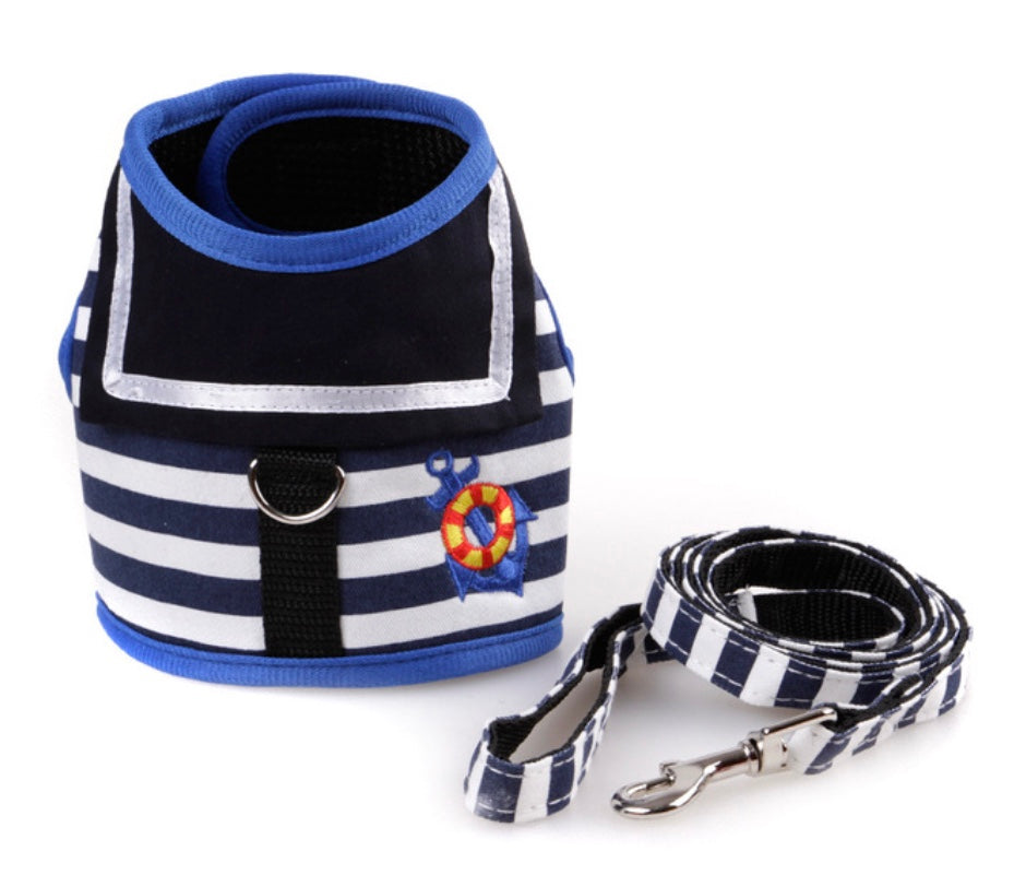 4th of July Sailor Harness & Leash