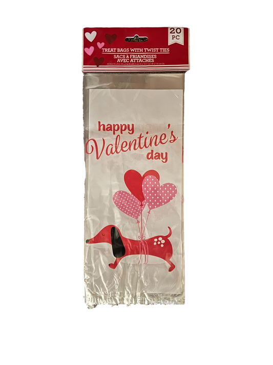 Valentine's Day Dachshund Treat Bags