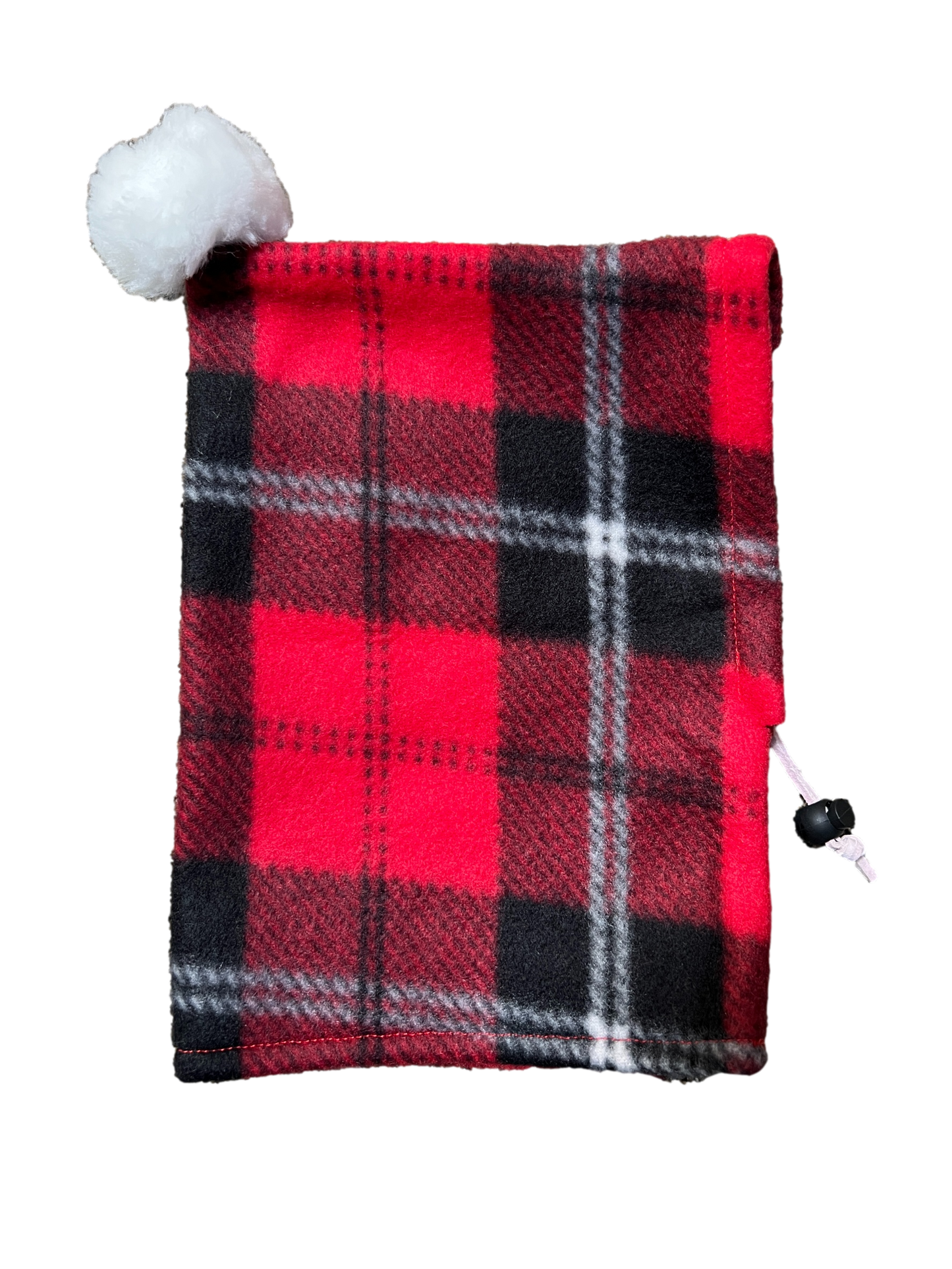 Special Edition Holiday Red Plaid Pup Topper