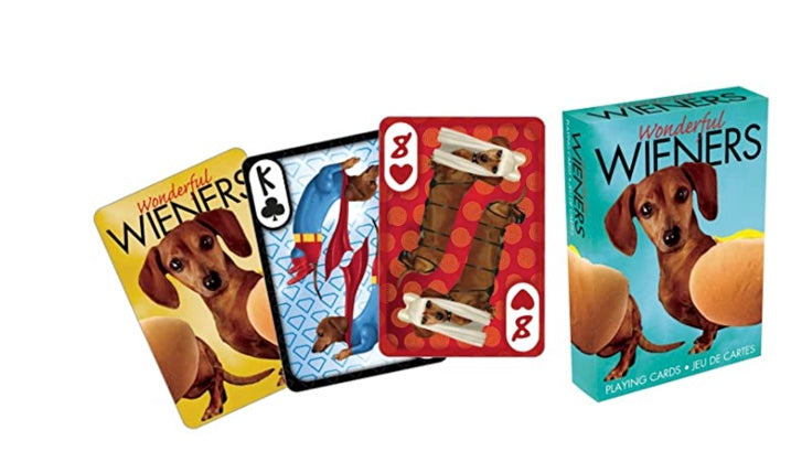 Wonderful Wiener Dogs Playing Cards