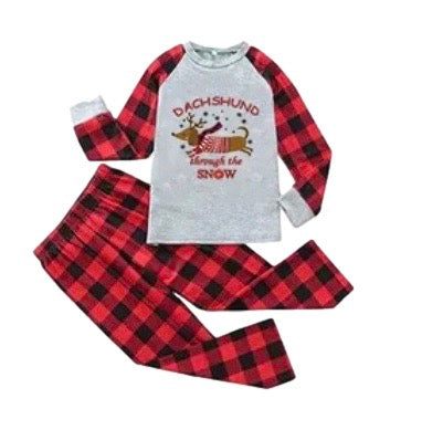 Family Holiday Jammies - Red Buffalo