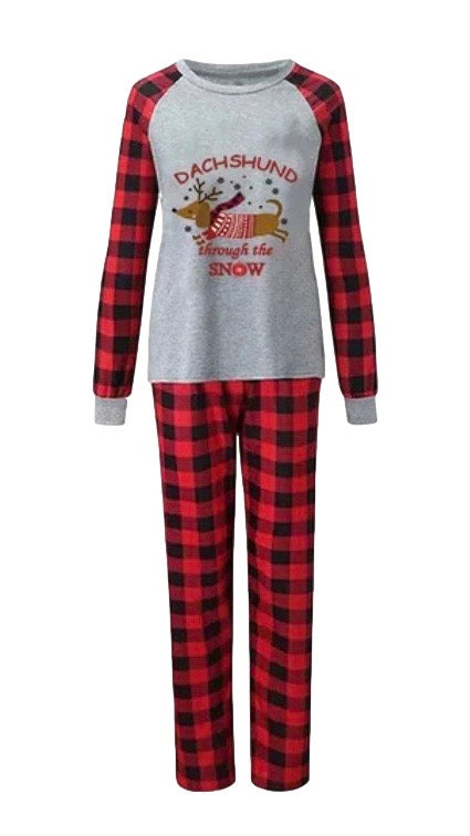 Family Holiday Jammies - Red Buffalo