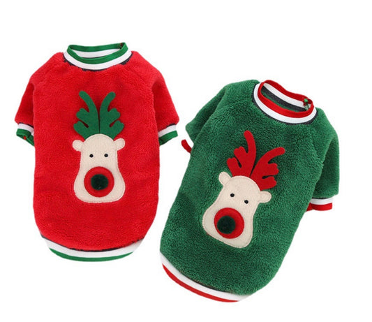 Plush Reindeer Sweater