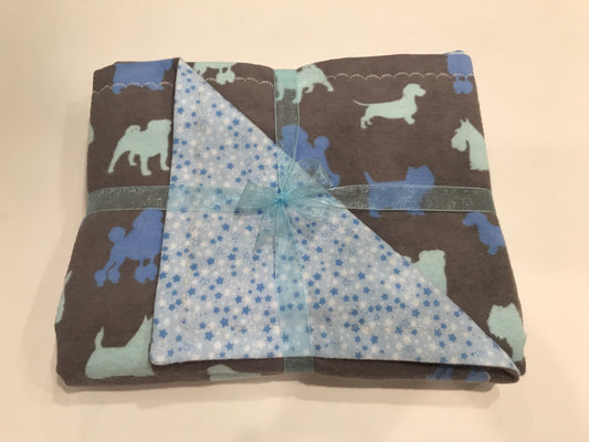 Gray Multi-Dog Doggy Dream Blanket