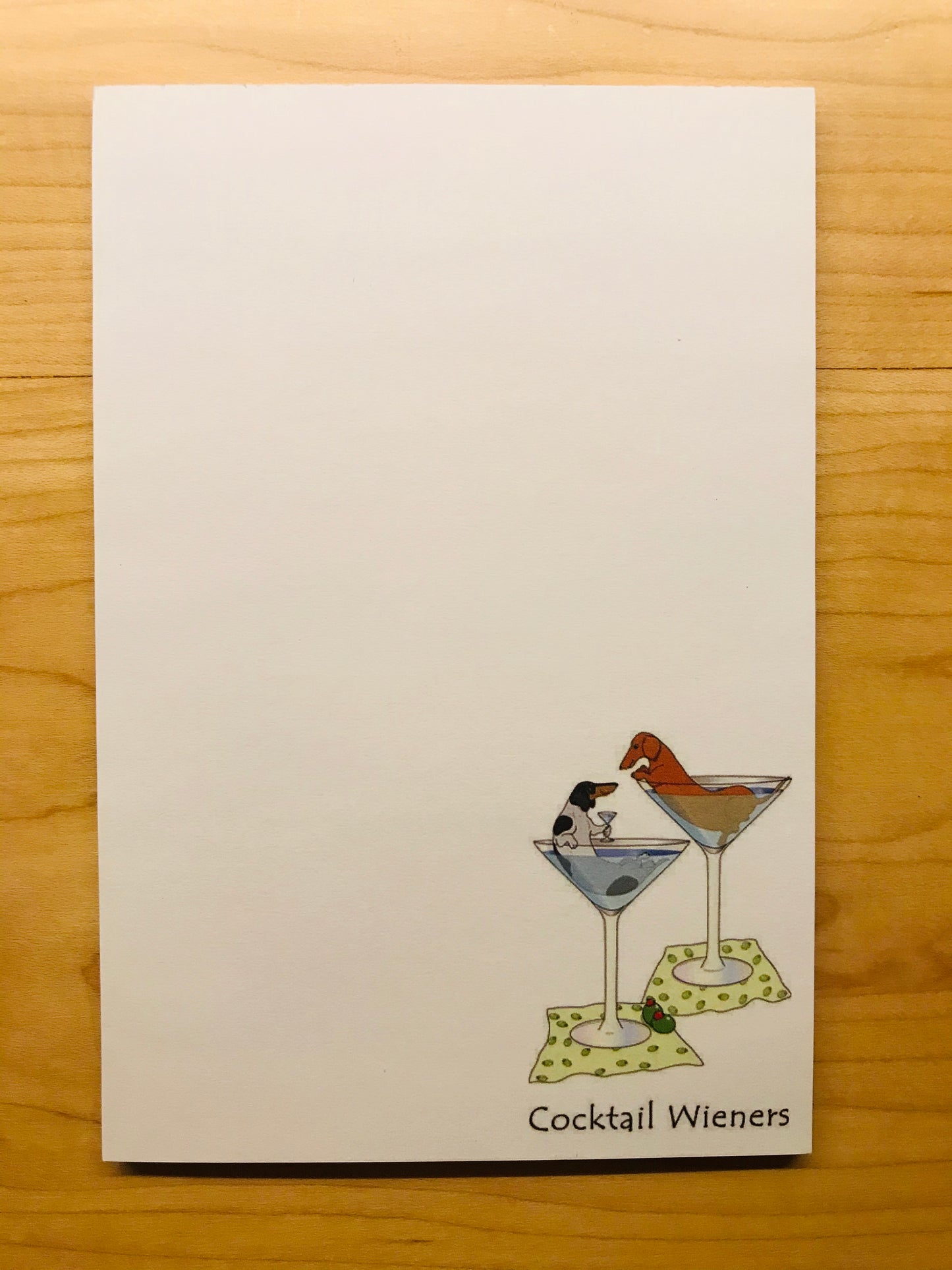 Cocktail Wieners Notepad