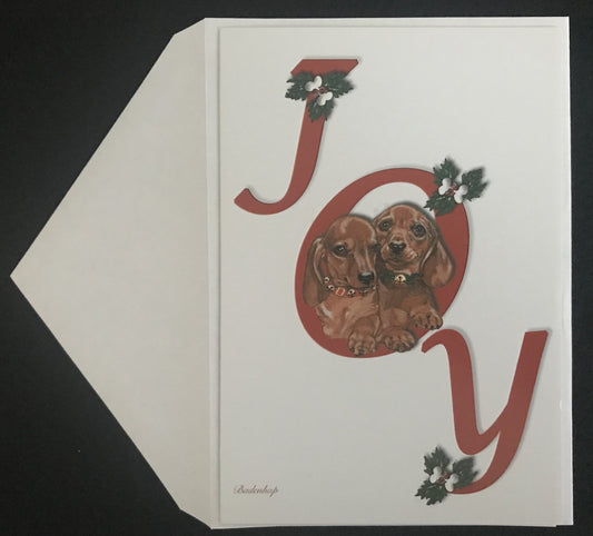 Joy Christmas Card